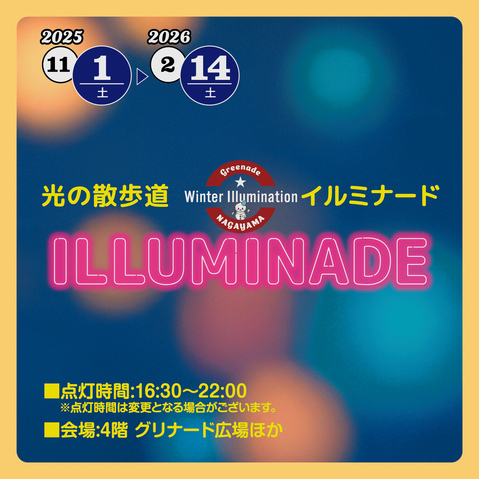グリナード永山　イルミネーション